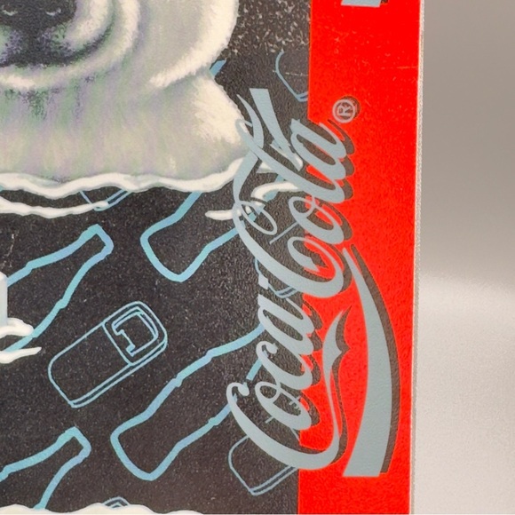 Vintage Coca-Cola Daily Planner w/ Ruler โ 1995 Stuart Hall, Polar Bear - Picture 5 of 14